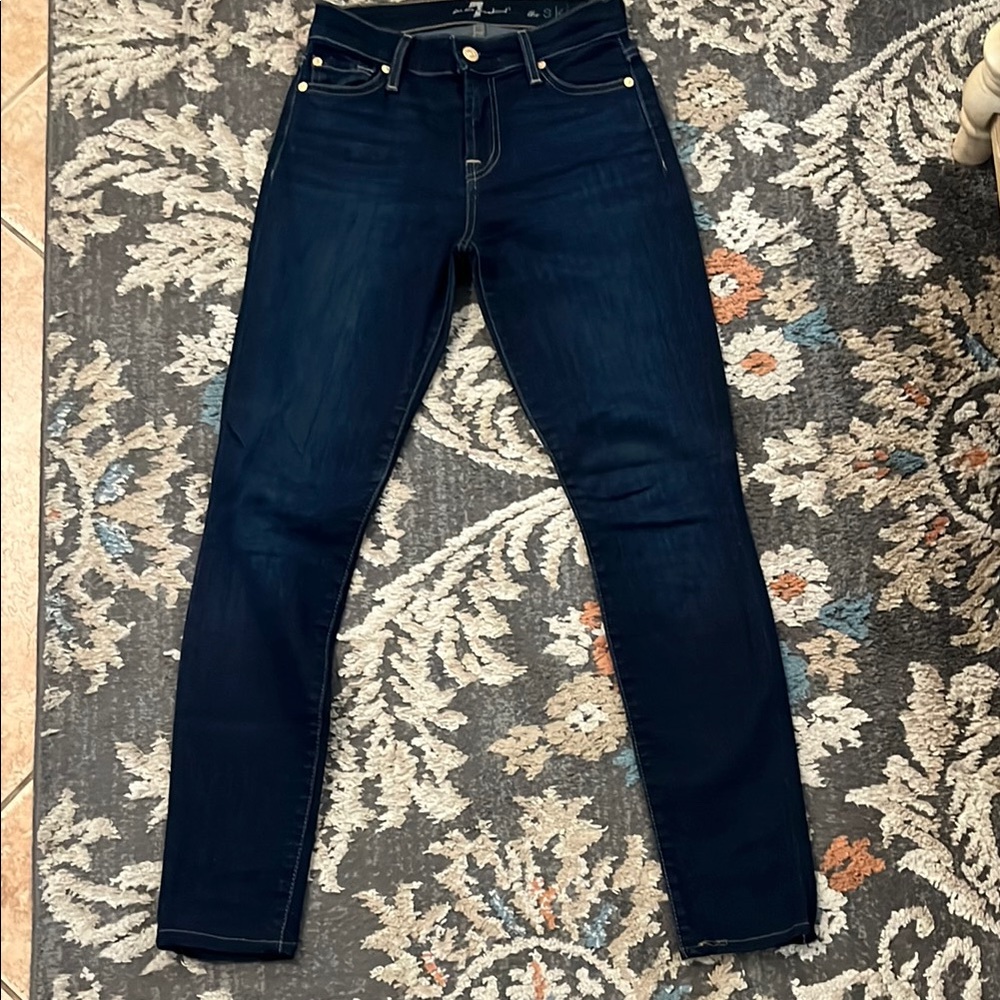 Women's Dark Blue Jeans